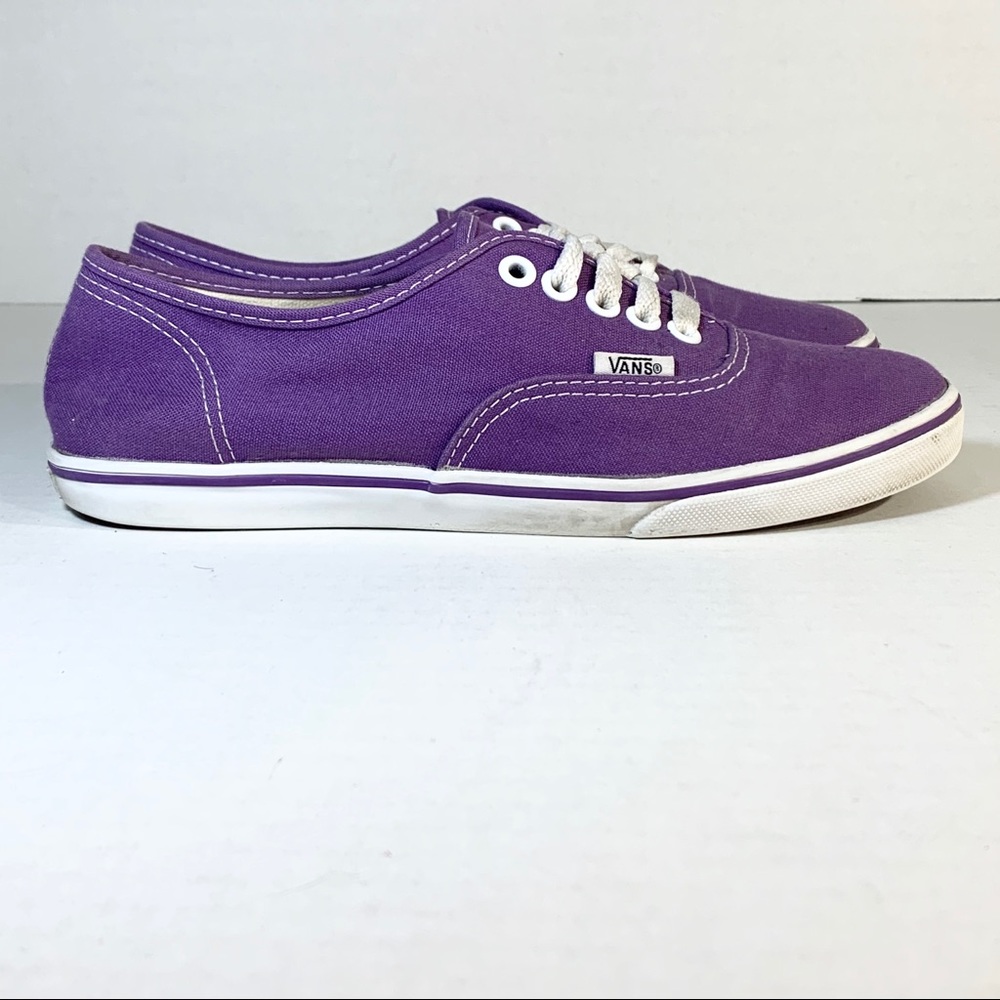 Vans Authentic Purple Canvas Skate Shoe